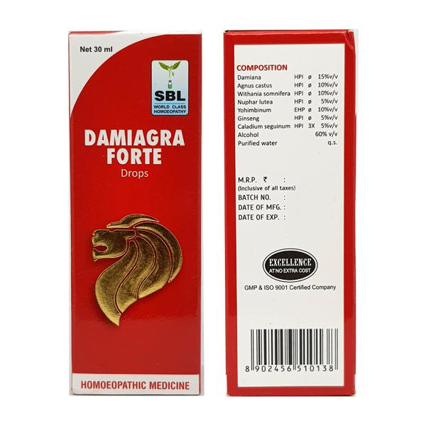 SBL Homeopathy Damiagra Forte Drops | Swadesiicart