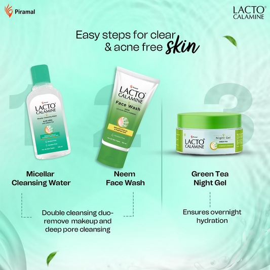 Lacto Calamine Micellar Cleansing Water - Swadesiicart
