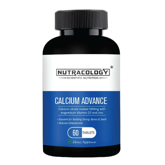 Nutracology Calcium Advance For Strong Bones & Teeth Tablets - Vanalaya and Nutracology