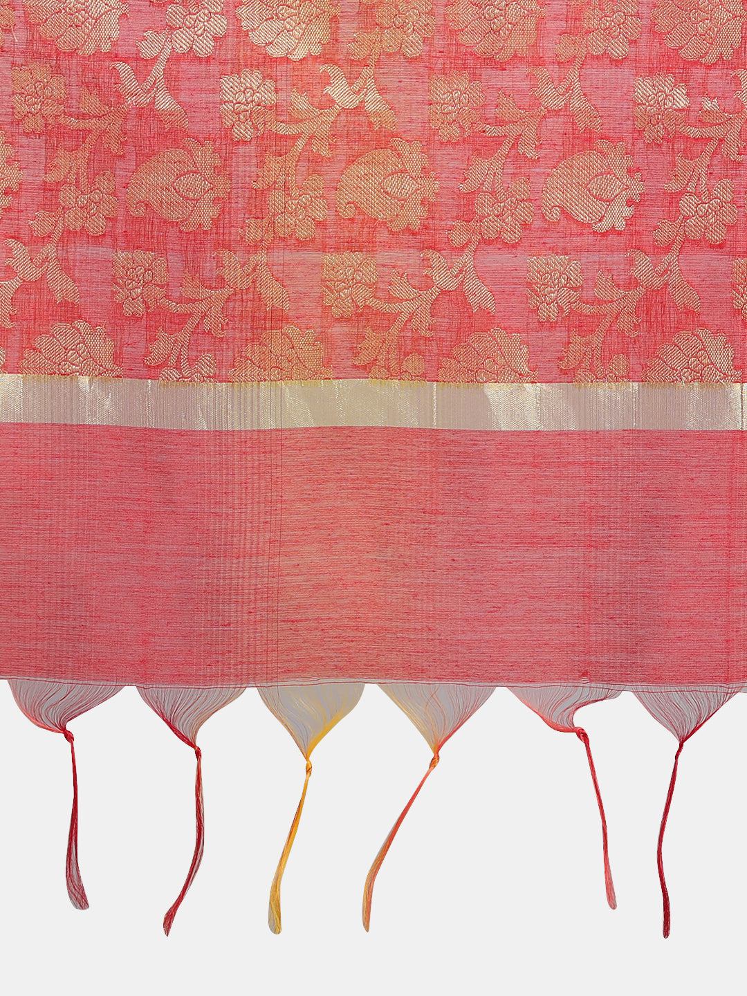 Janasya Gold Poly Silk Solid Set | Swadesiicart