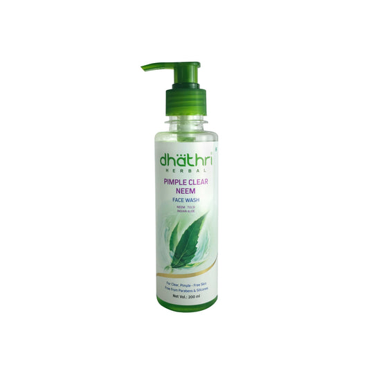 Dhathri Neem Facewash For Pimples, Reduces Acne and Cleanses Pores - Dhathri Ayurveda