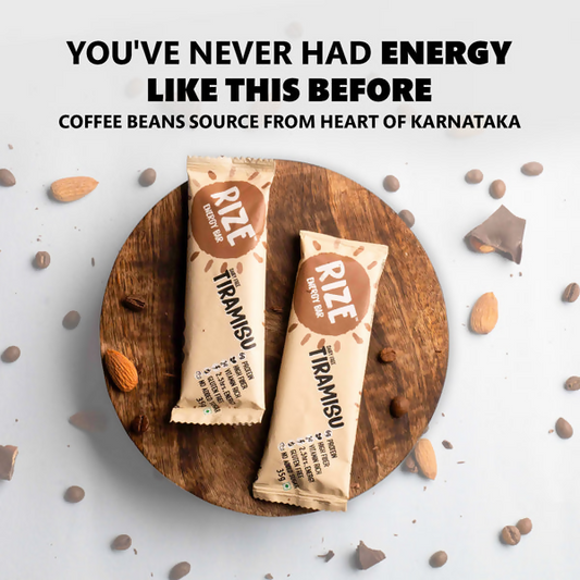 Rize Energy Bar Tiramisu - Swadesiicart