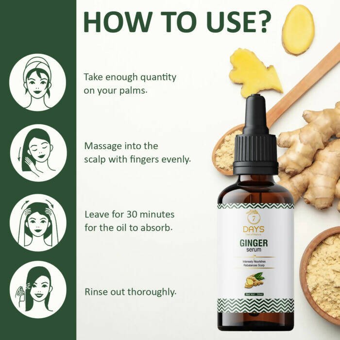 7 Days Ginger Serum - Swadesiicart