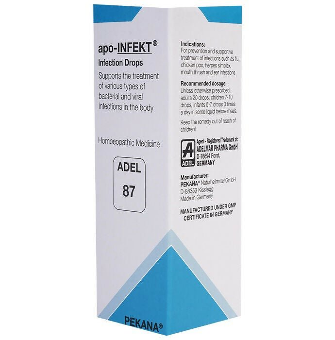 Adel Homeopathy 87 Apo-Infekt Drop - Swadesiicart