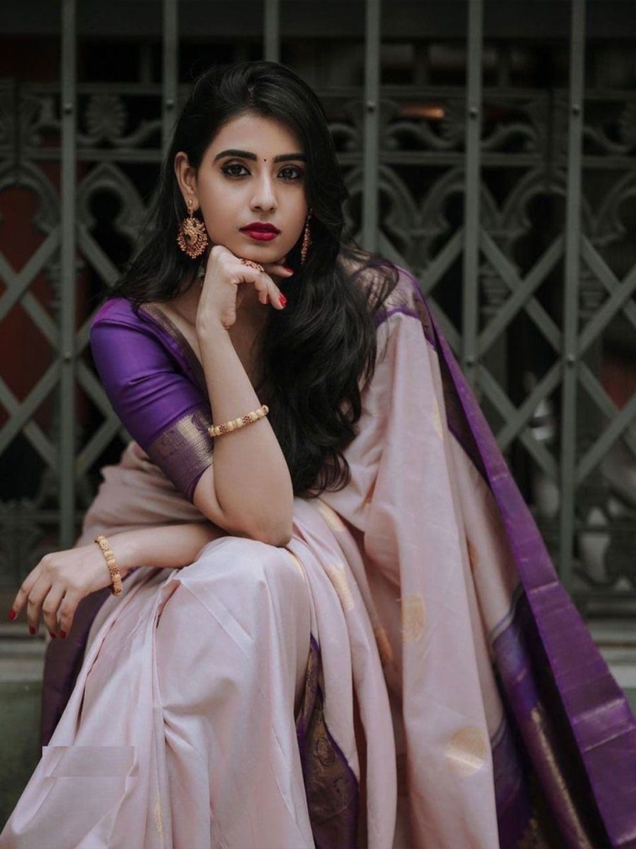 Anouk Woven Design Zari Banarasi Saree | Swadesiicart