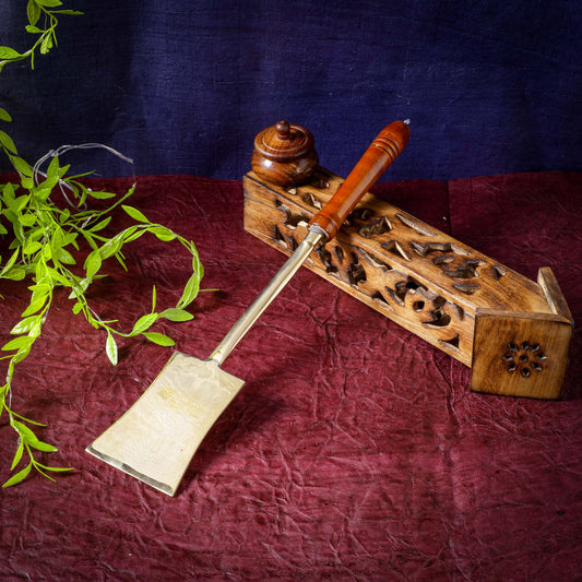 Sri Rudra Serving Spoon Big (SR 02986) | Swadesiicart