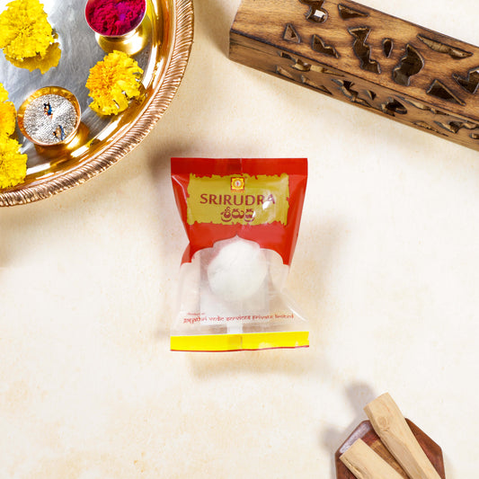 Sri Rudra Vibhuthi Round (EAN 90097) | Swadesiicart