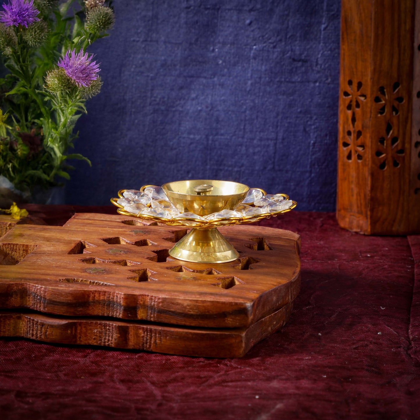 Sri Rudra Crystal Deep Devas (SR 00761) | Swadesiicart
