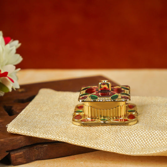 Sri Rudra Fiber Gold Kumkum Bharani (SR 01946) | Swadesiicart