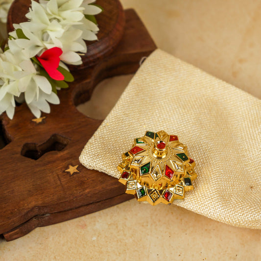 Sri Rudra Kumkum Haldi Mini Fiber (SR 02818) | Swadesiicart