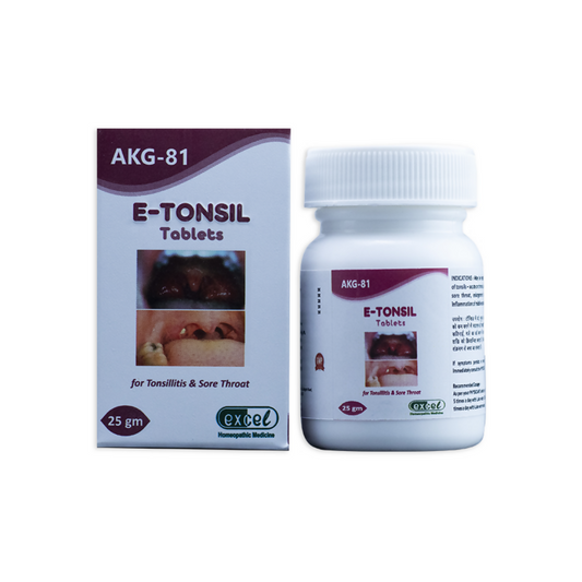 Excel Pharma E-Tonsil Tablets - Excel Pharma