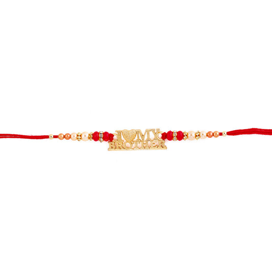 trueBrowns X Voylla I Love My Brother Designer Rakhi With Roli Chaawal Pack | Swadesiicart