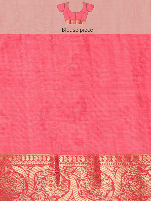 Off White Munga Silk Digital Print Animal Print Saree with Unstitched Blouse - Hiral Fashion | Swadesiicart