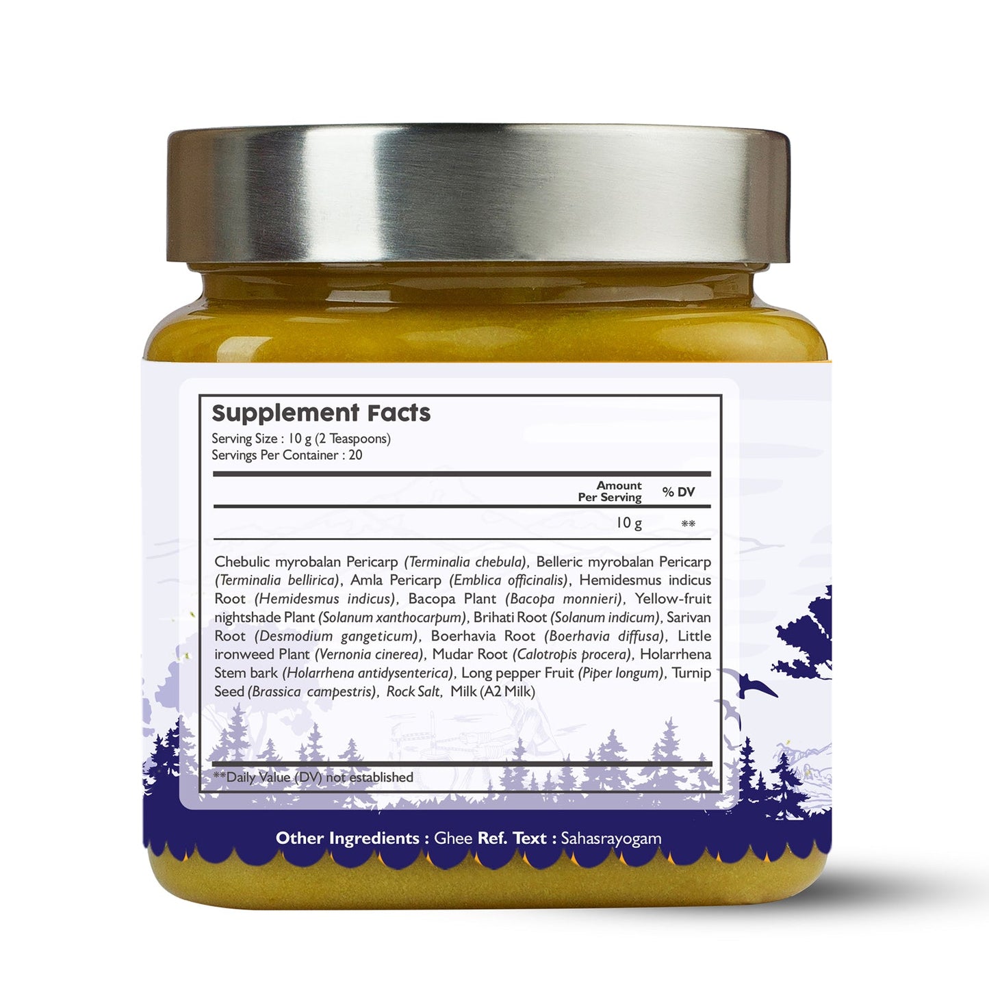 Saraswatha Ghee (Ghritham) - Herb Infused Ghee for Cognitive Function