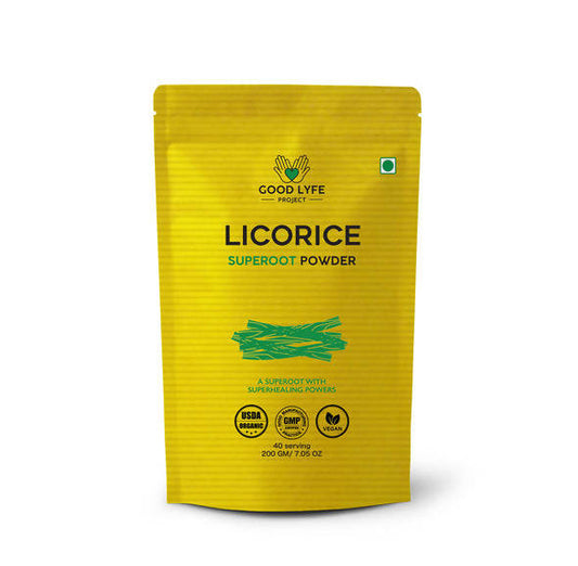 Good Lyfe Project Organic Licorice Superoot Powder | Swadesiicart