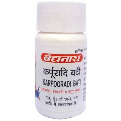 Baidyanath Jhansi Karpooradi Vati - Ayurvedant Pvt. Ltd.