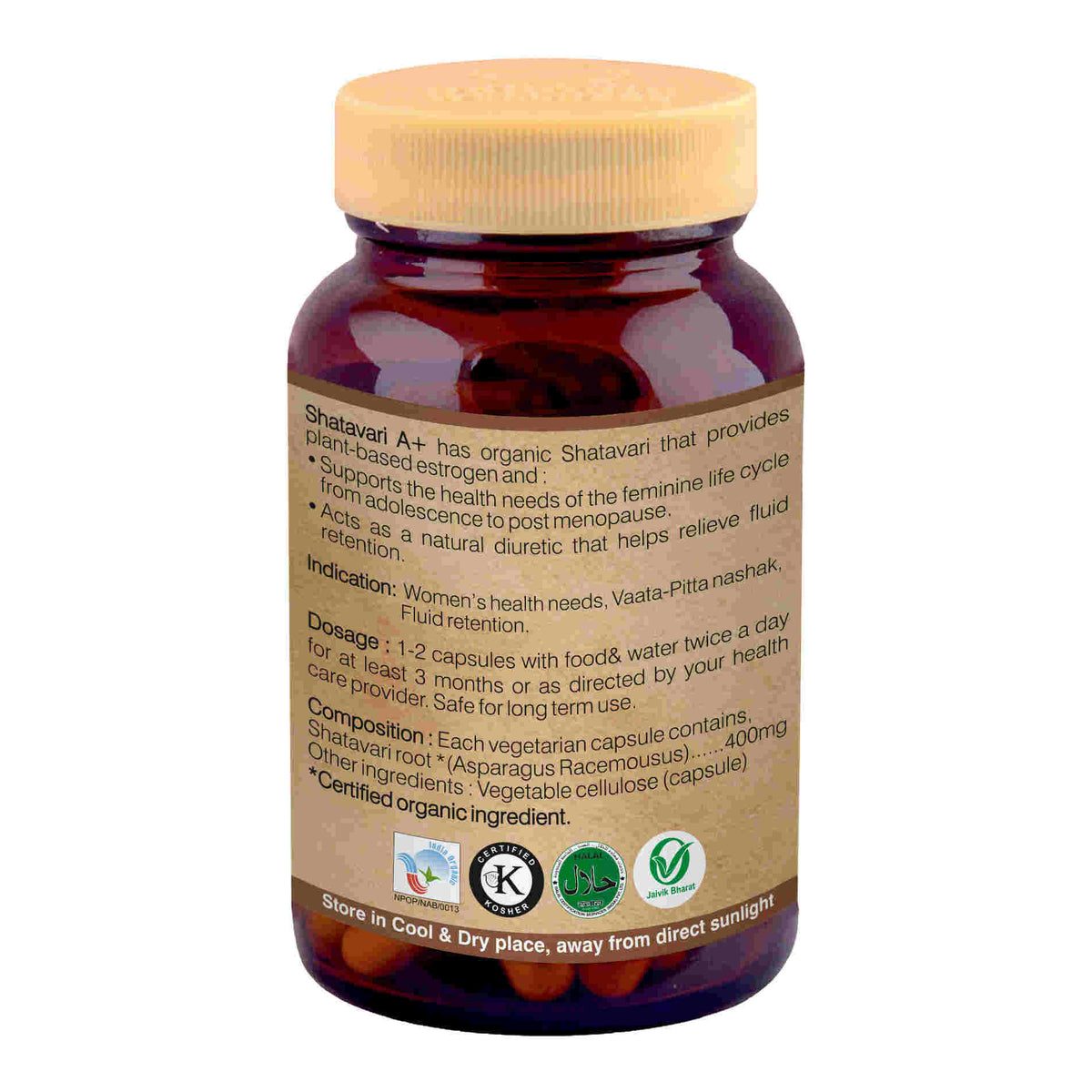 Organic Wellness Shatavari A+
