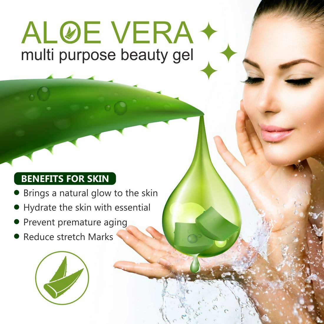 LA Organo Aloevera Gel & Tomato Hydrating Soothing Gel Combo | Swadesiicart