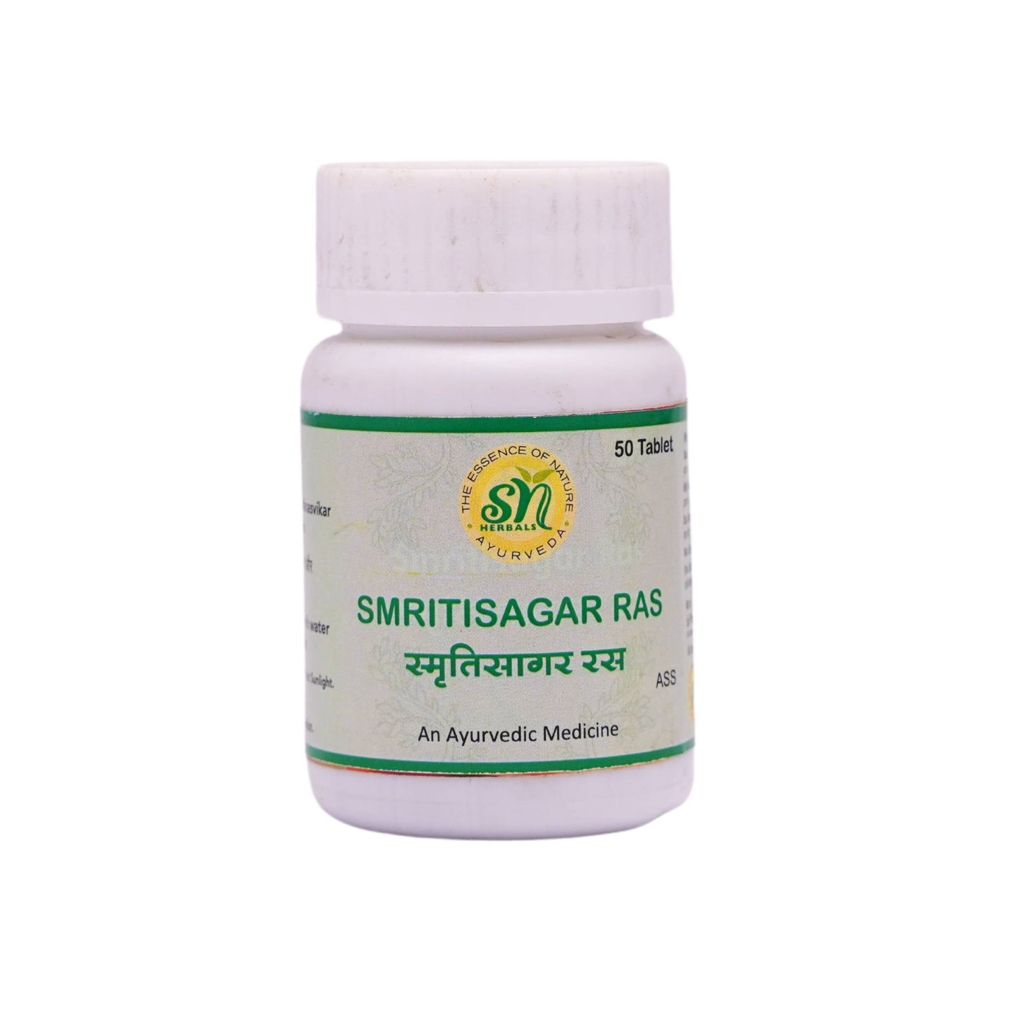 SN Herbals Smritisagar Ras Tablets - SN HERBALS