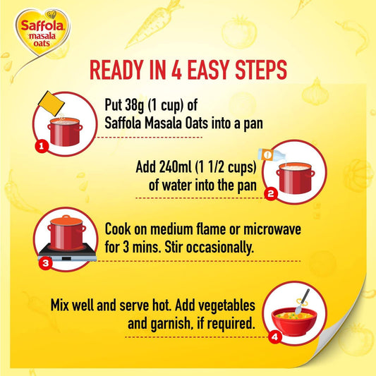 Saffola Masala Oats Classic Masala - Swadesiicart