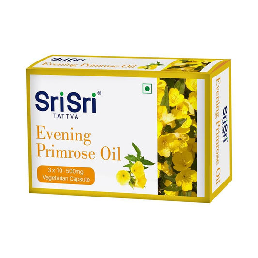 Sri Sri Tattva Evening Primrose Oil Capsules | Swadesiicart