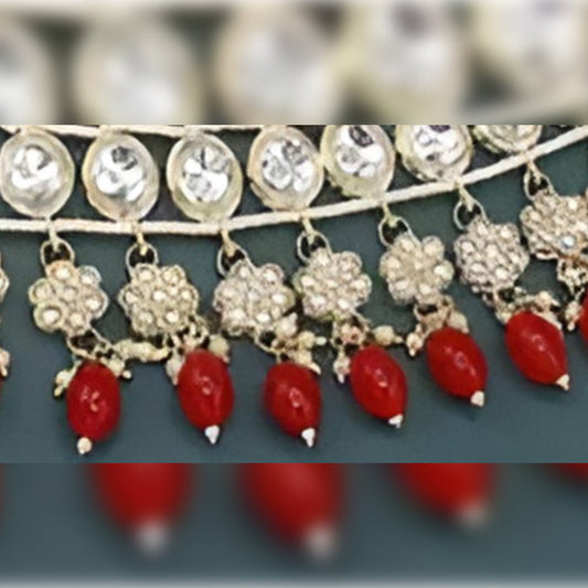 Jewel City Regal Diamond and Emerald Necklace Set - Exquisite Bridal and Formal Jewelry | Swadesiicart
