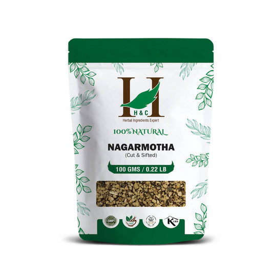 H&C Herbal Nagarmotha Leaves Cut & Shifted Herbal Tea Ingredient