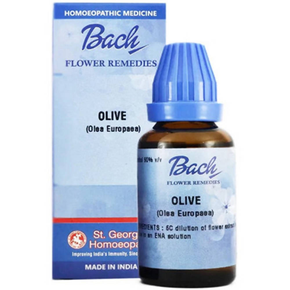 St. George's Bach Flower Remedies Olive Dilution | Swadesiicart