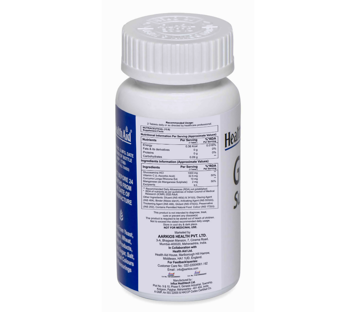 HealthAid Glucosamine HCL 1000mg - 30 Tablets(3) (1)