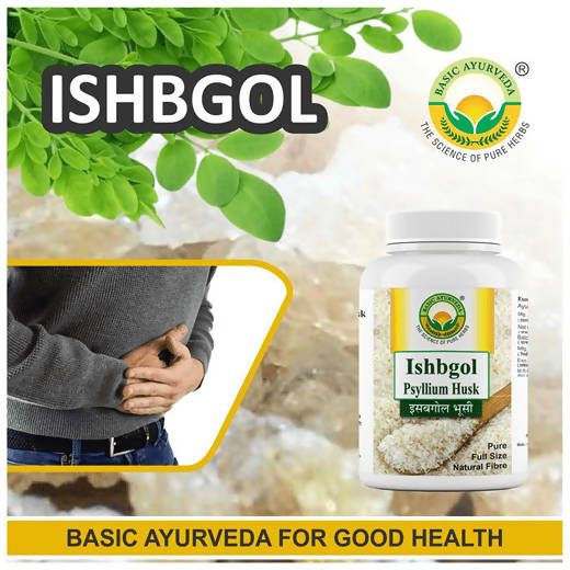 Basic Ayurveda Ishbgol Psyllium Husk | Swadesiicart