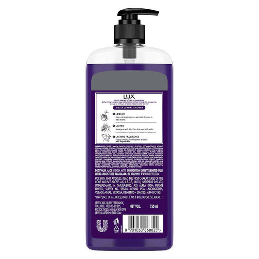 Lux Body Wash with Black Orchid Fragrance & Juniper Oil - Swadesiicart