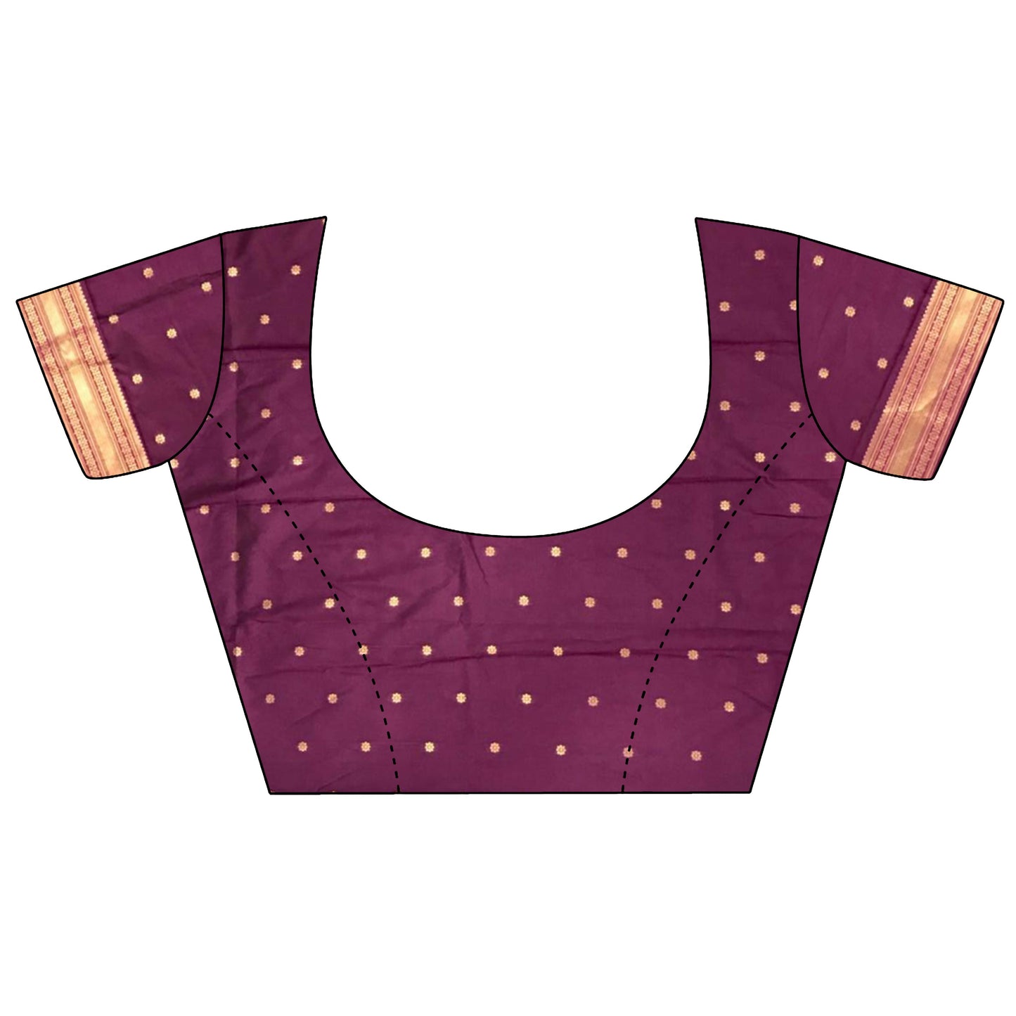 Joban Fashion Maroon Banarasi Soft Silk Woven Saree | Swadesiicart