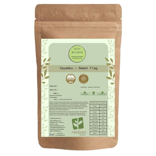 Satvi Wellness Vayambu | Sweet Flag Powder - Satvi Wellness