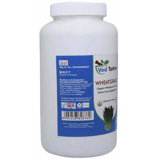 Ved Tattva Wheatgrass Tablets | Swadesiicart