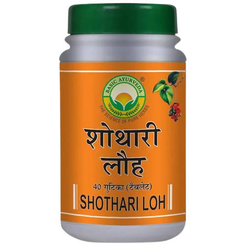 Basic Ayurveda Shothari Loh Tablets | Swadesiicart