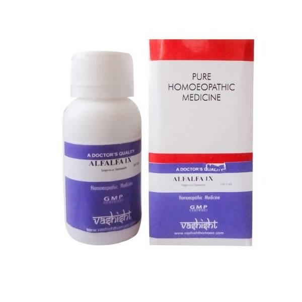 Vashisht Homeopathy Alfalfa Tablets | Swadesiicart