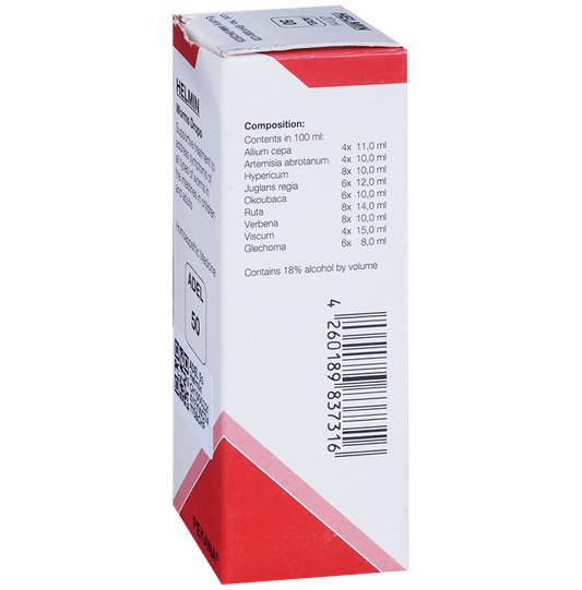 Adel Homeopathy 50 Helmin Worms Drop | Swadesiicart
