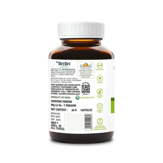 Sri Sri Tattva Supasupp Fenugreek Oil Capsules - Swadesiicart