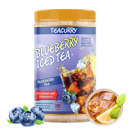 Teacurry Blueberry Instant Iced Tea Mix - Teacurry