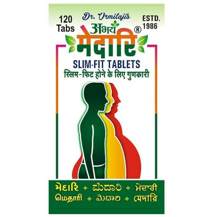 Abhay Ayurveda Medari Slim-Fit Tablets | Swadesiicart