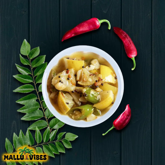Mallu Vibes Home Made White Lemon Pickle - Swadesiicart