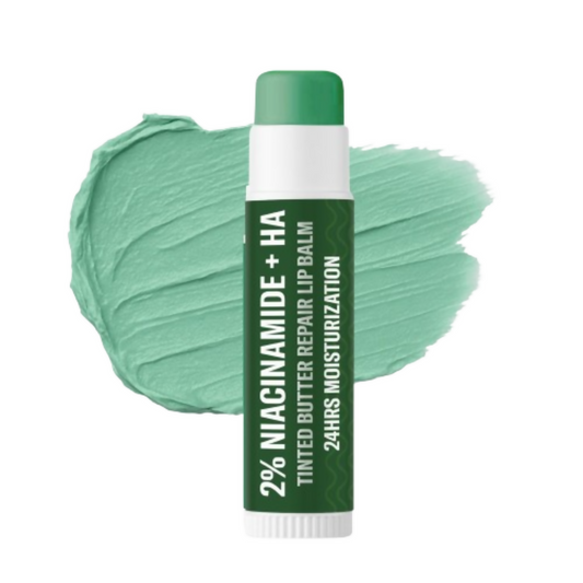 Bake 2% Niacinamide + Hyaluronic Acid Tinted Butter Brightening Lip Balm | Swadesiicart