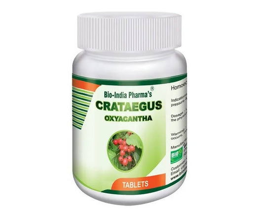 Bio India Homeopathy Crataegus Oxyacantha Tablets | Swadesiicart