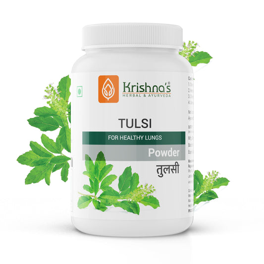 Krishna'S Herbal & Ayurveda Tulsi Powder | Swadesiicart