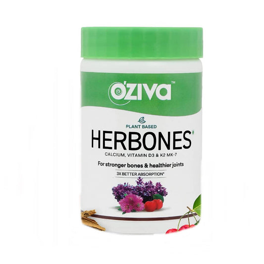 OZiva Plant Based HerBones Capsules | Swadesiicart