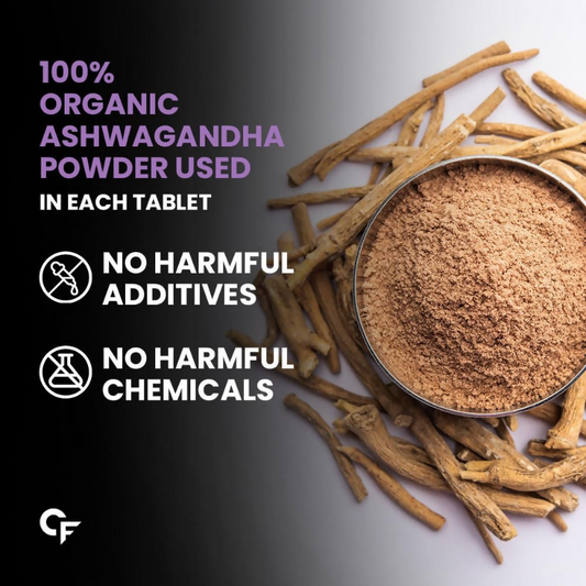 Carbamide Forte Organic Ashwagandha 1000mg Tablets | Swadesiicart