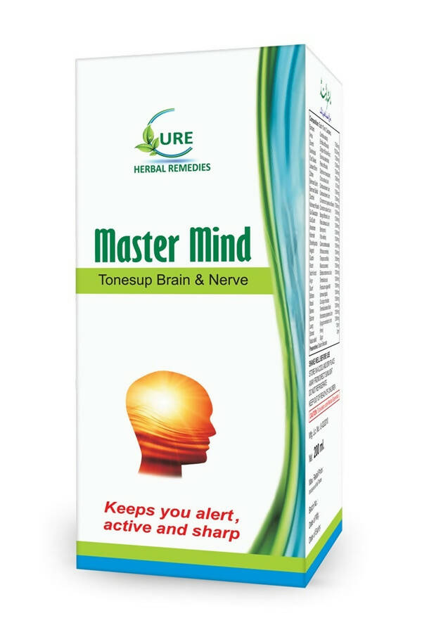 Cure Herbal Remedies Master Mind Tonesup Brain & Nerve Syrup | Swadesiicart