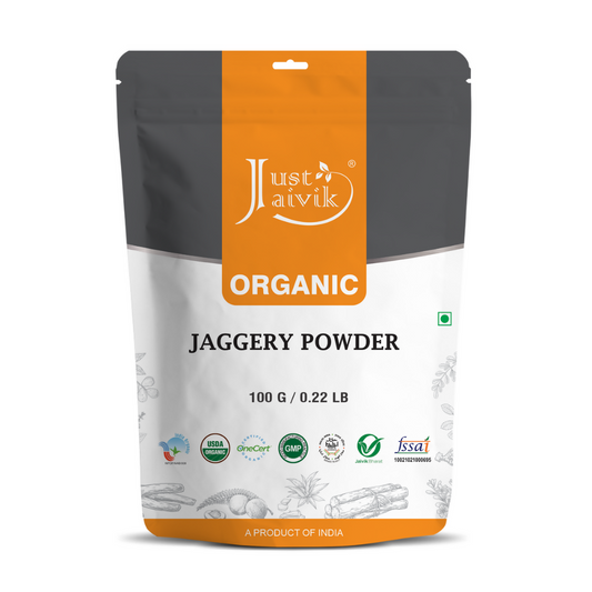 Just Jaivik Organic Jaggery Powder