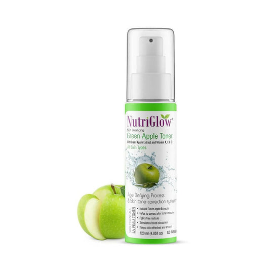 NutriGlow Skin Balancing Green Apple Toner - Nutriglow Cosmetics