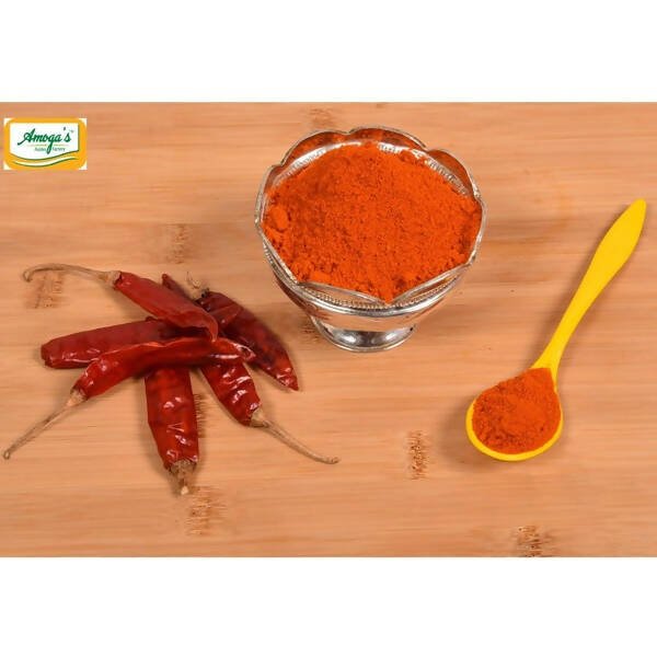 Amoga's Pickles Factory Guntur Red Chilli Powder - Swadesiicart